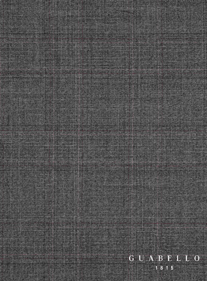 Guabello Gray Windowpane Jacket - Image 4