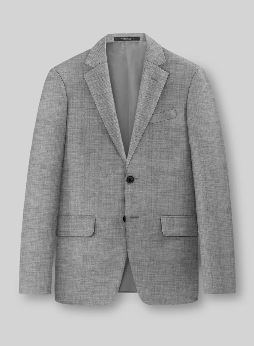Guabello Light Gray Sharkskin Suit - Image 3