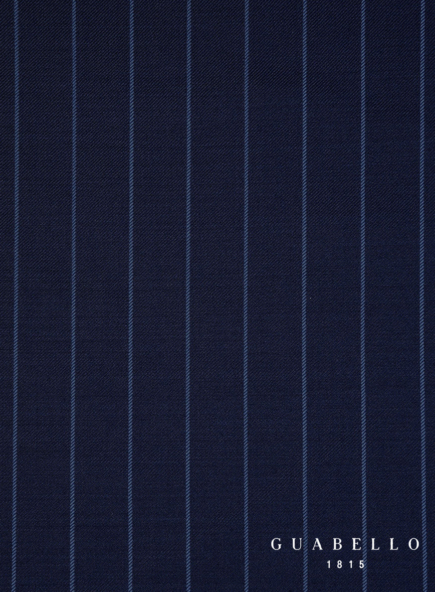 Guabello Royal Blue Rope Stripe Jacket - Image 4