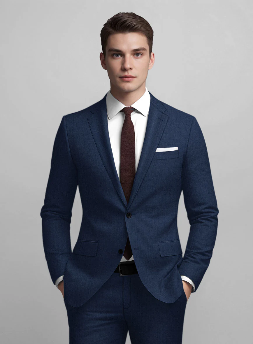 Guabello Royal Blue Suit - Image 3