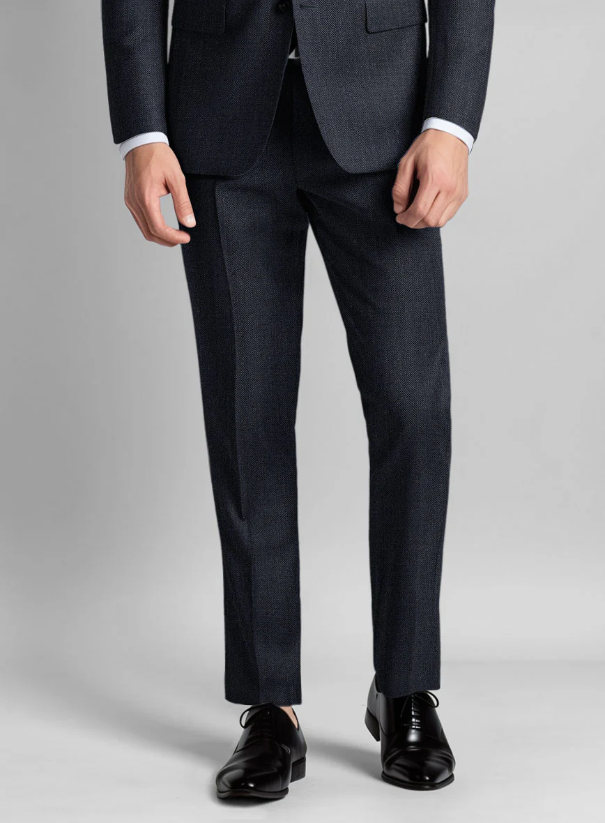 Guabello Steel Blue Suit - Image 4