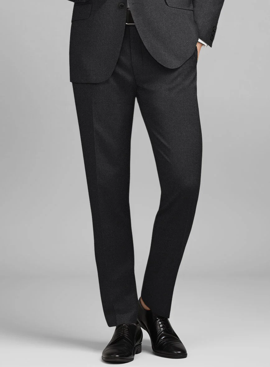 Guabello Tropical Charcoal Suit - Image 4