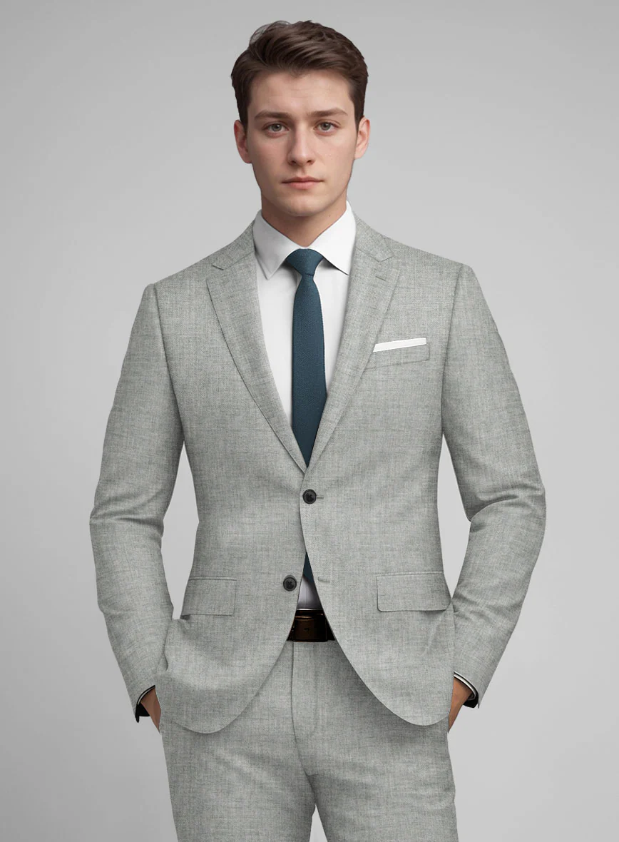 Guabello Tropical Light Gray Jacket - Image 2