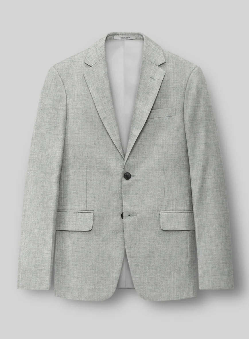 Guabello Tropical Light Gray Suit - Image 2