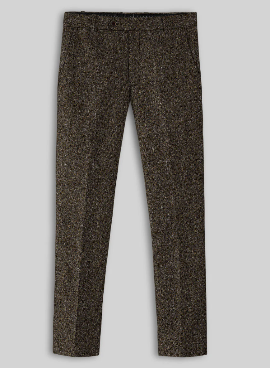 Haberdasher Brown Tweed Suit - Image 7