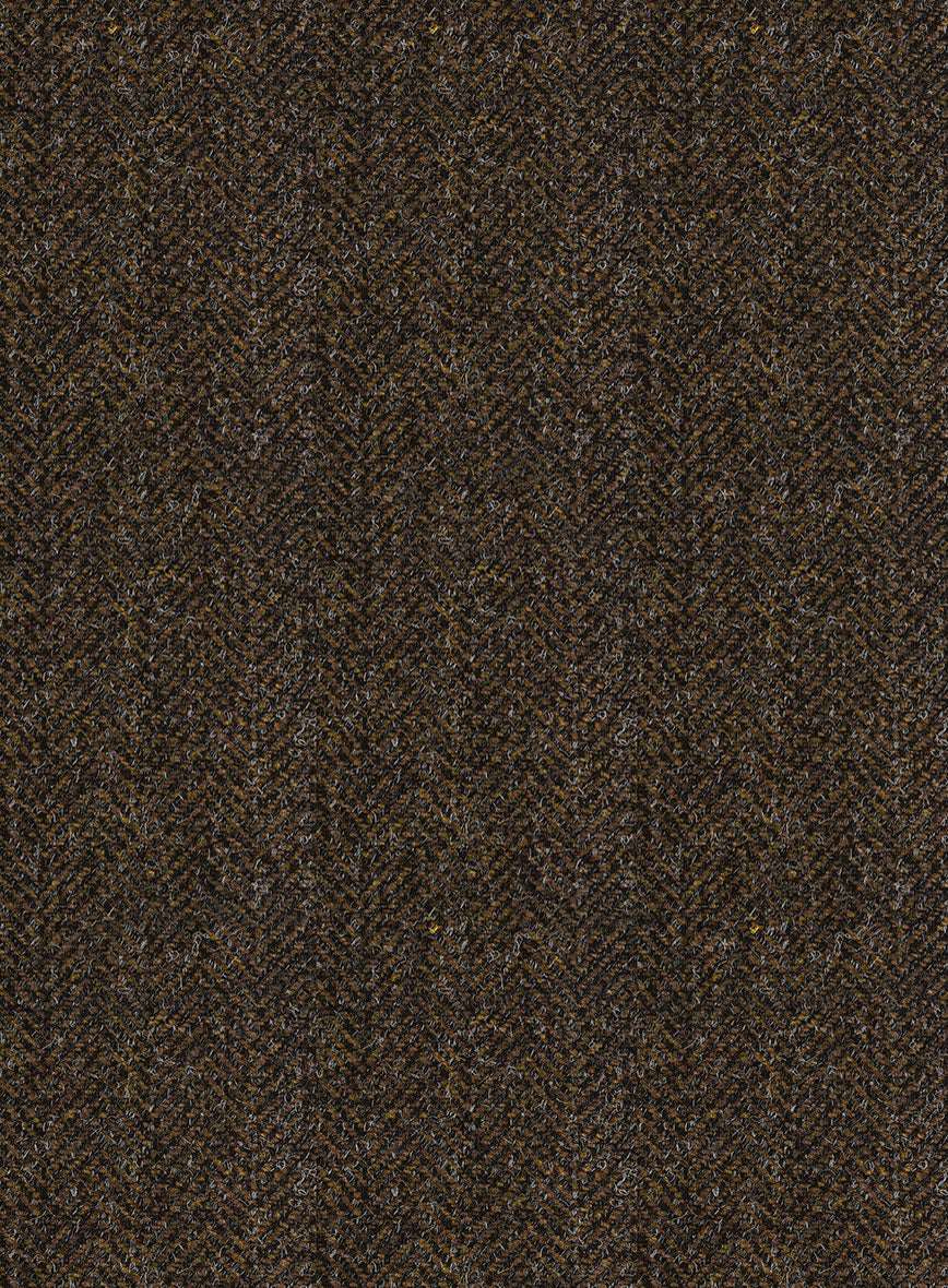Haberdasher Brown Tweed Suit - Image 8