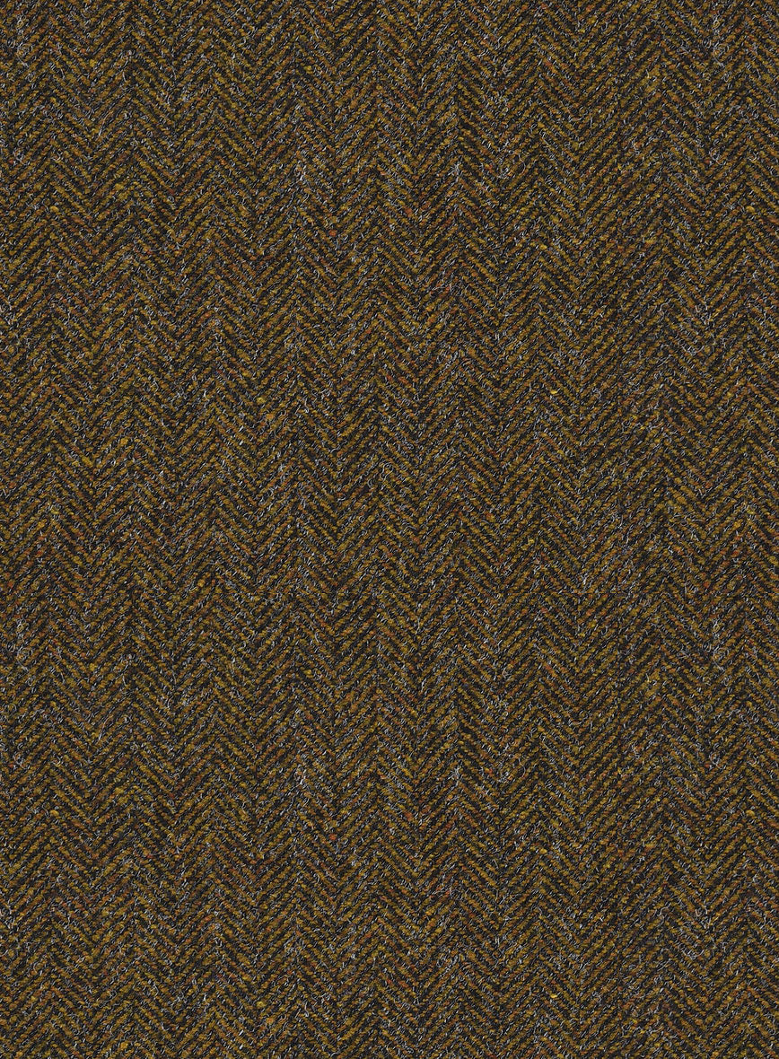 Haberdasher Mustard Brown Tweed Suit - Image 11