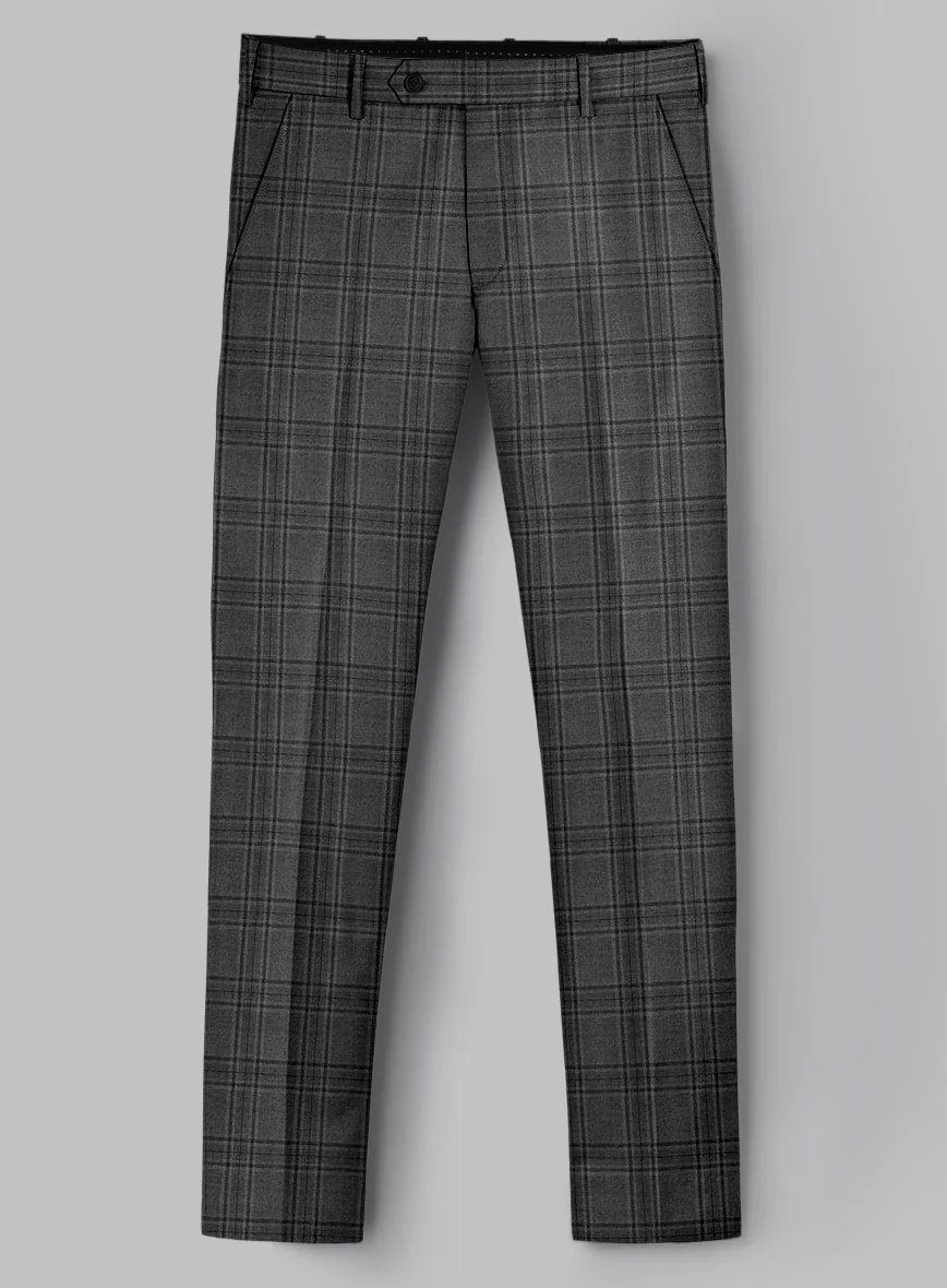 Hardy Minnis Adali Gray Check Wool Suit - Image 7