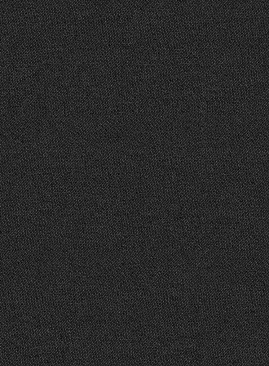 Hardy Minnis Black Twill Wool Pants - Image 3