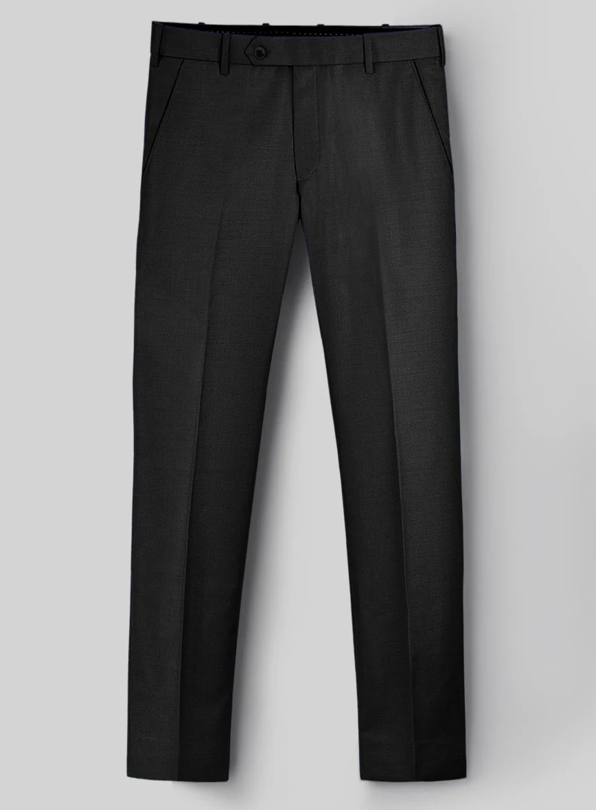 Hardy Minnis Black Twill Wool Suit - Image 6