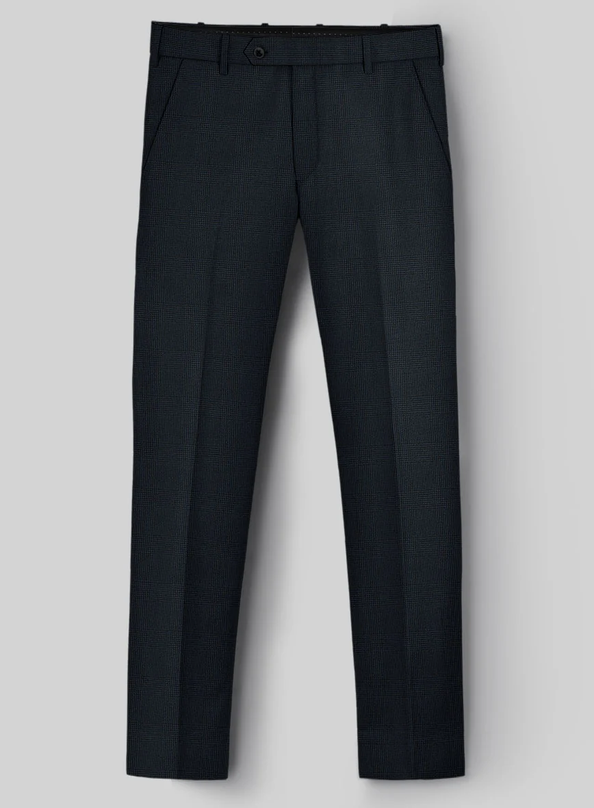 Hardy Minnis Blue Glen Wool Suit - Image 6