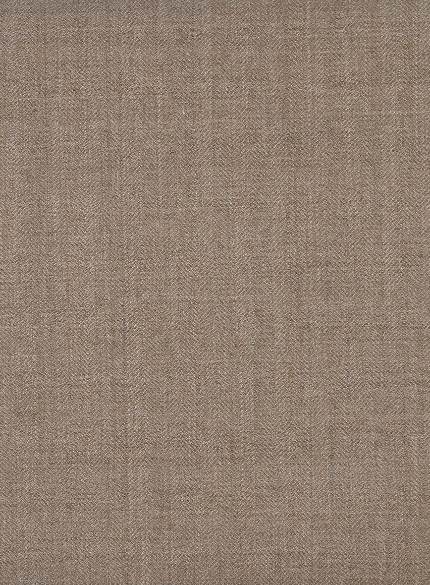 Hardy Minnis Brown Herringbone Wool Jacket - Image 5