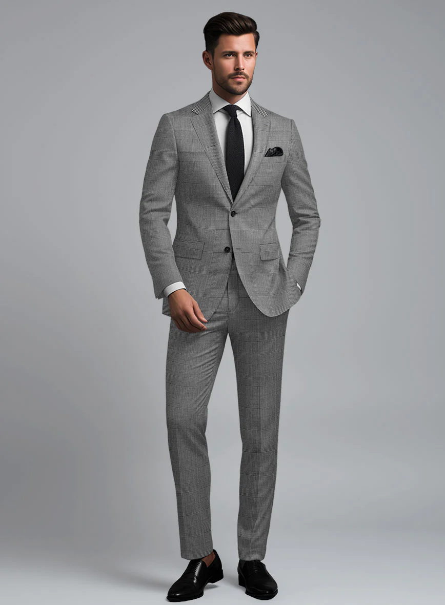 Hardy Minnis BW Glen Wool Suit - Image 2