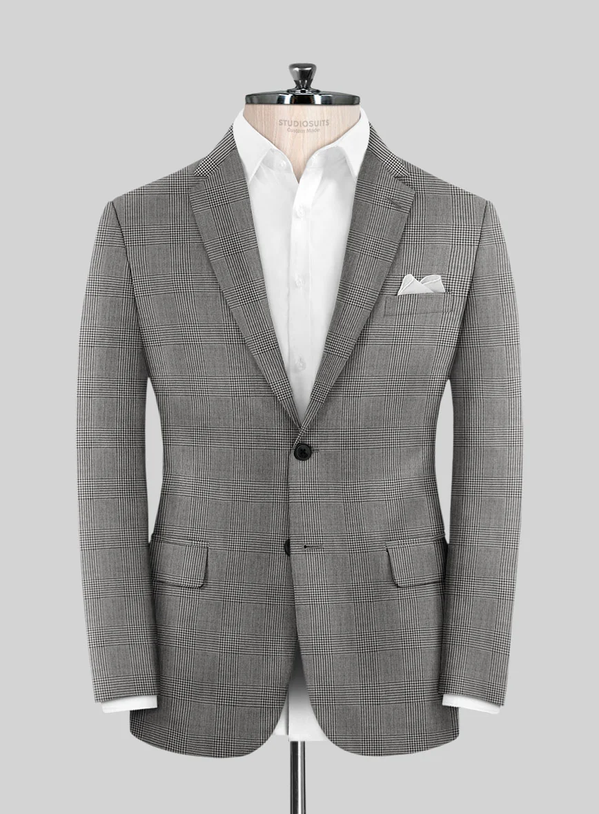 Hardy Minnis BW Glen Wool Suit - Image 3