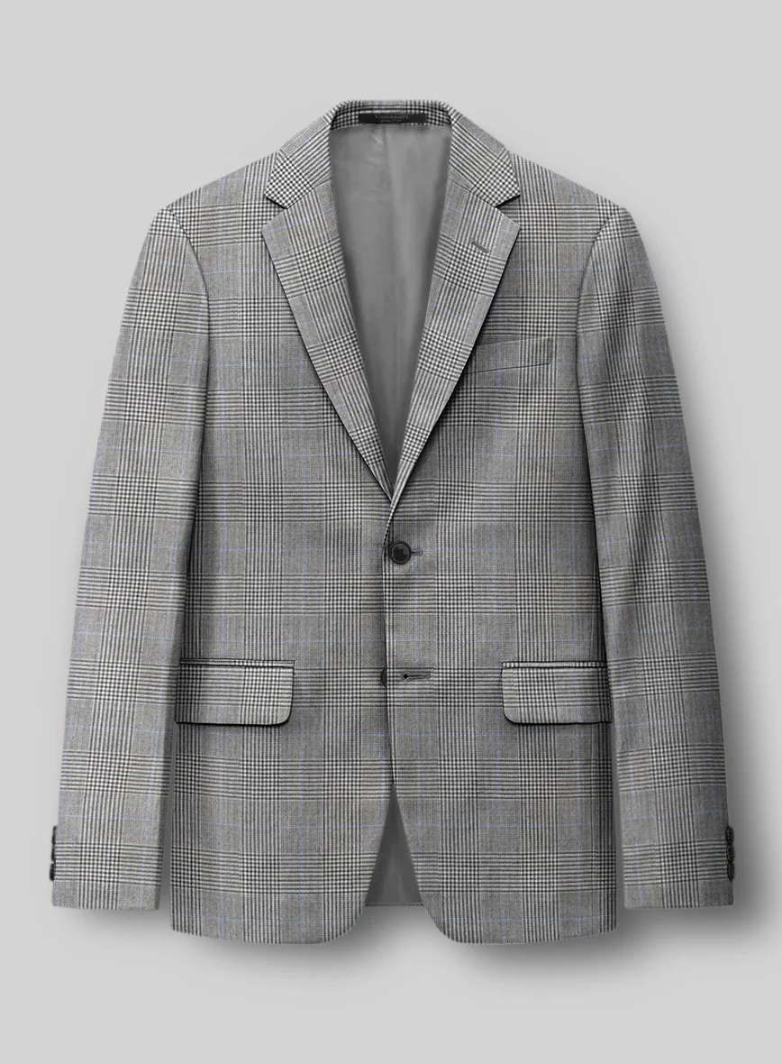 Hardy Minnis BW Prince of Wales Wool Suit - Image 5