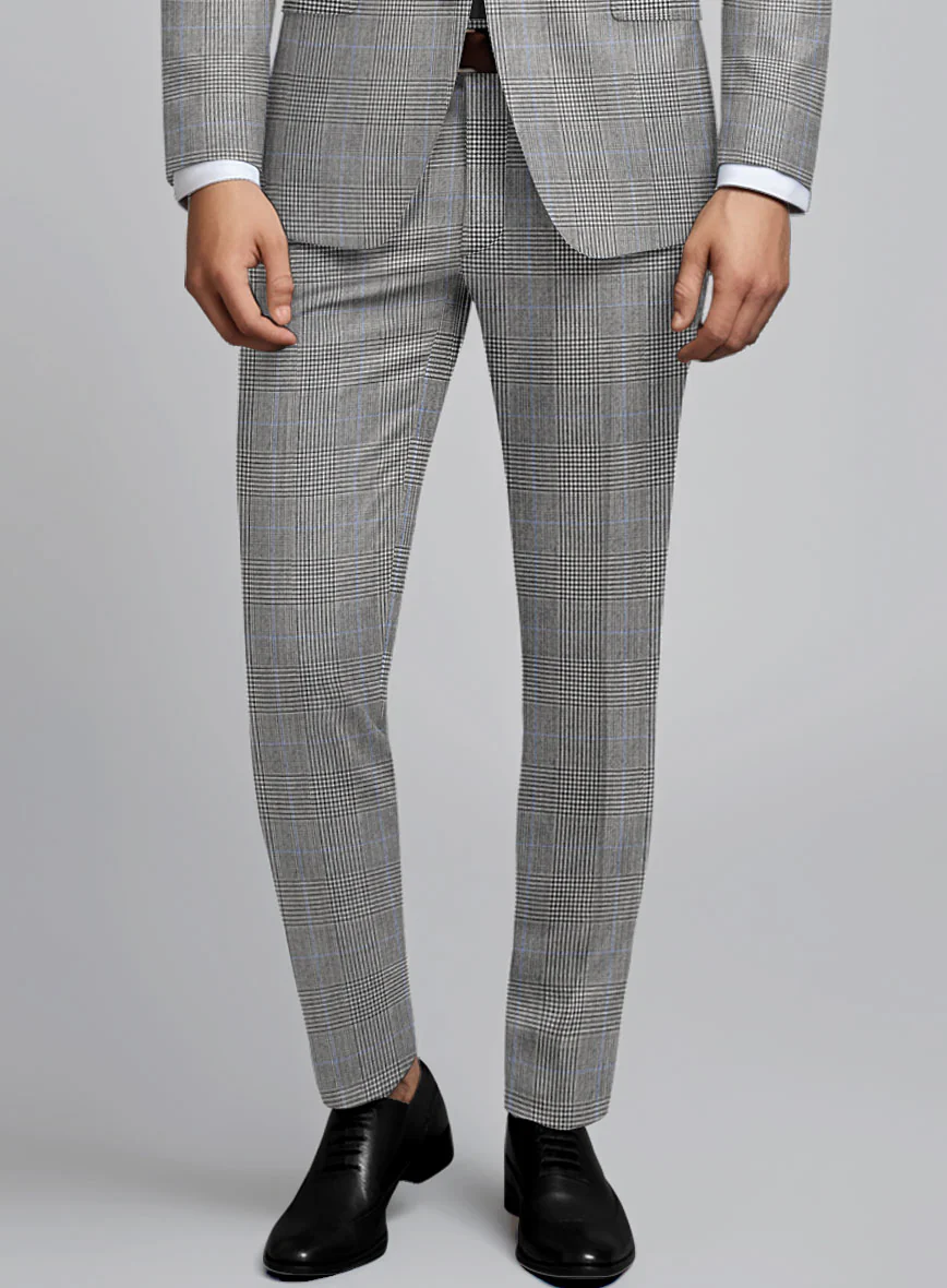 Hardy Minnis BW Prince of Wales Wool Suit - Image 7
