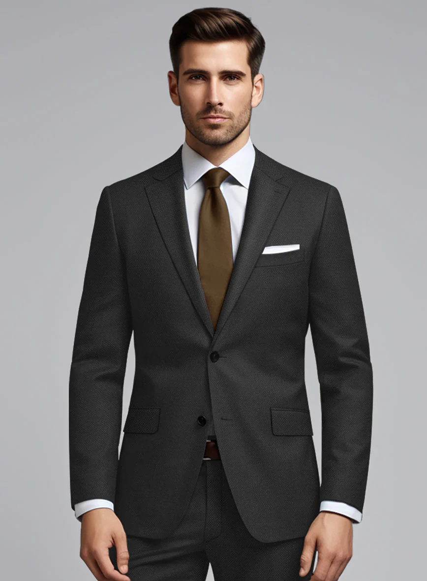 Hardy Minnis Caravel Black Wool Jacket - Image 2