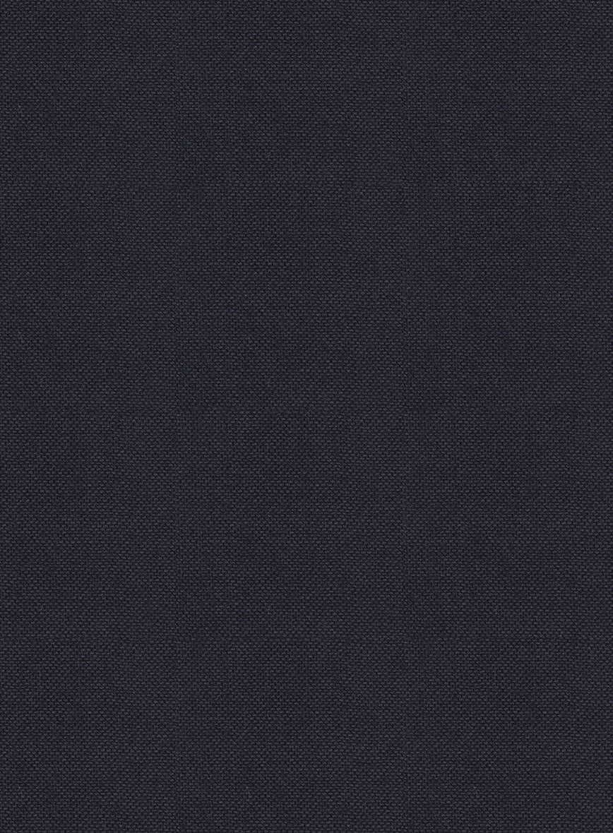 Hardy Minnis Caravel Dark Blue Wool Jacket - Image 4