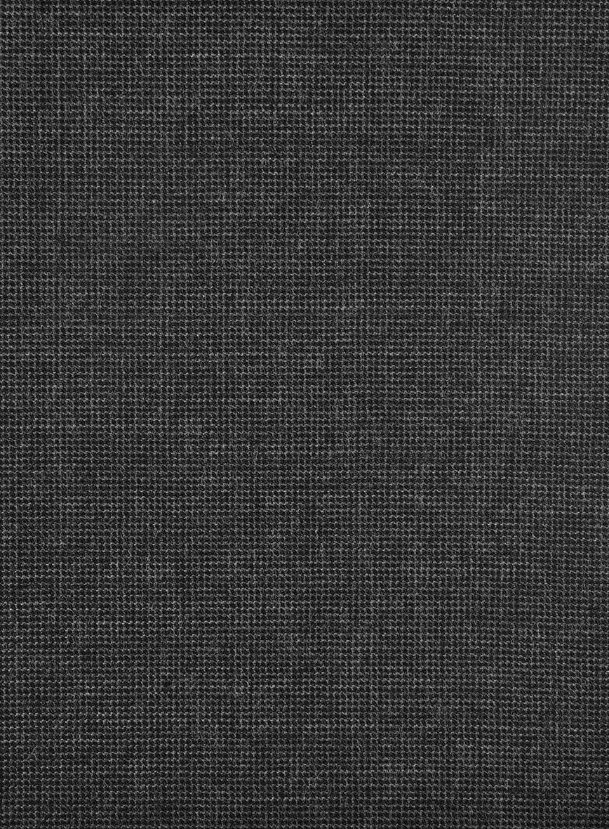 Hardy Minnis Charcoal Nailhead Wool Suit - Image 8