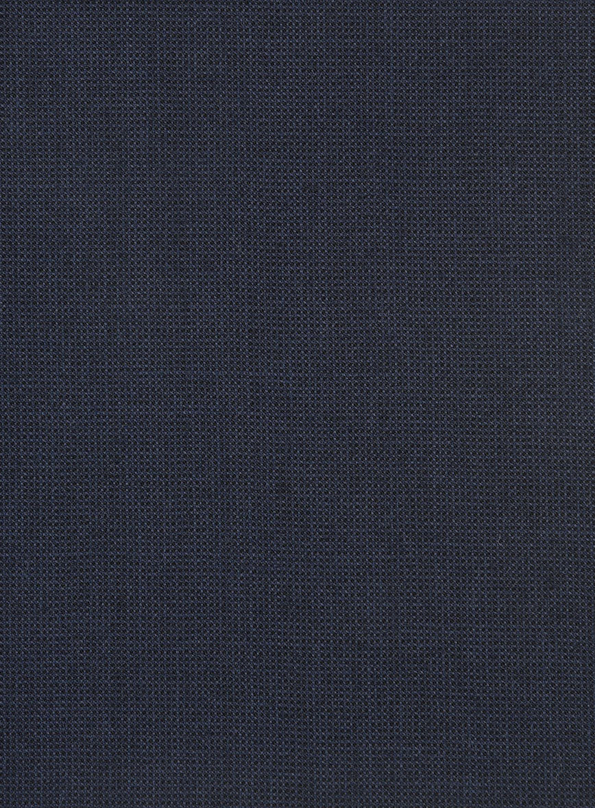 Hardy Minnis Dark Blue Nailhead Wool Suit - Image 8
