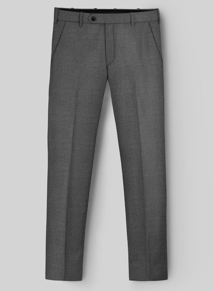 Hardy Minnis Gray Birdseye Wool Suit - Image 5