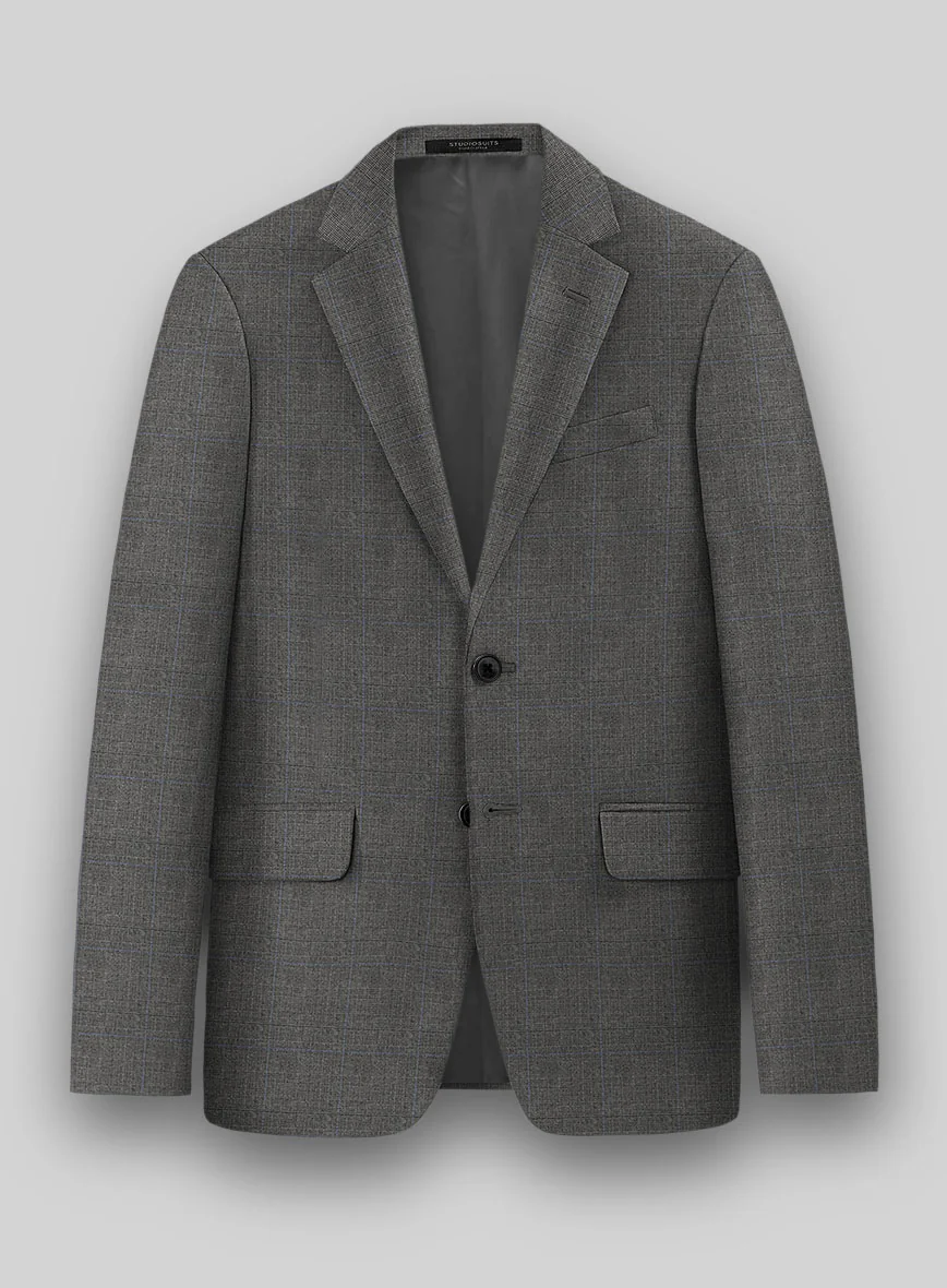Hardy Minnis Gray Glen Wool Suit - Image 3