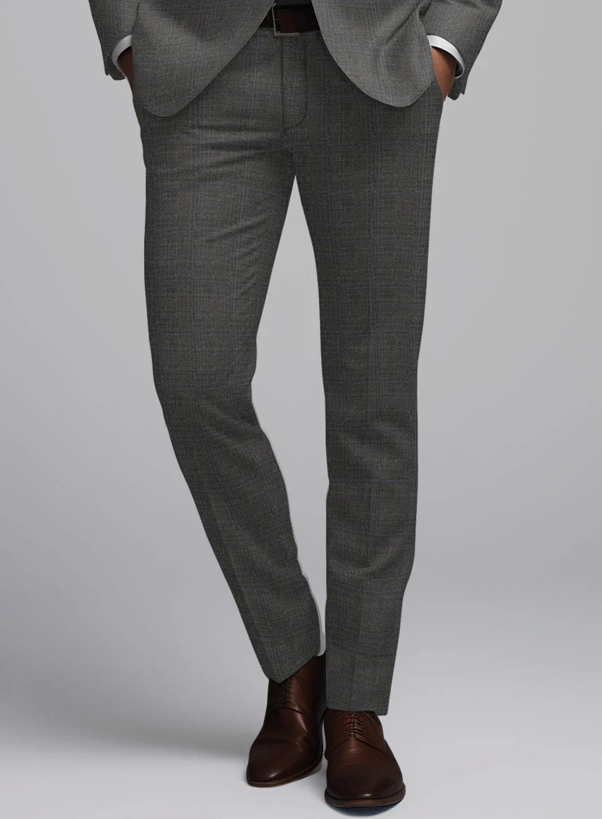 Hardy Minnis Gray Glen Wool Suit - Image 7
