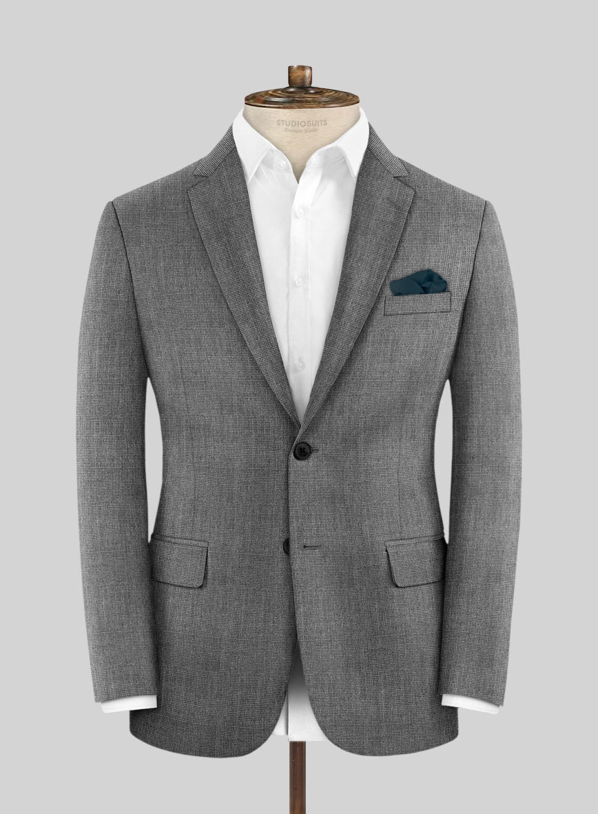 Hardy Minnis Gray Nailhead Wool Suit - Image 3