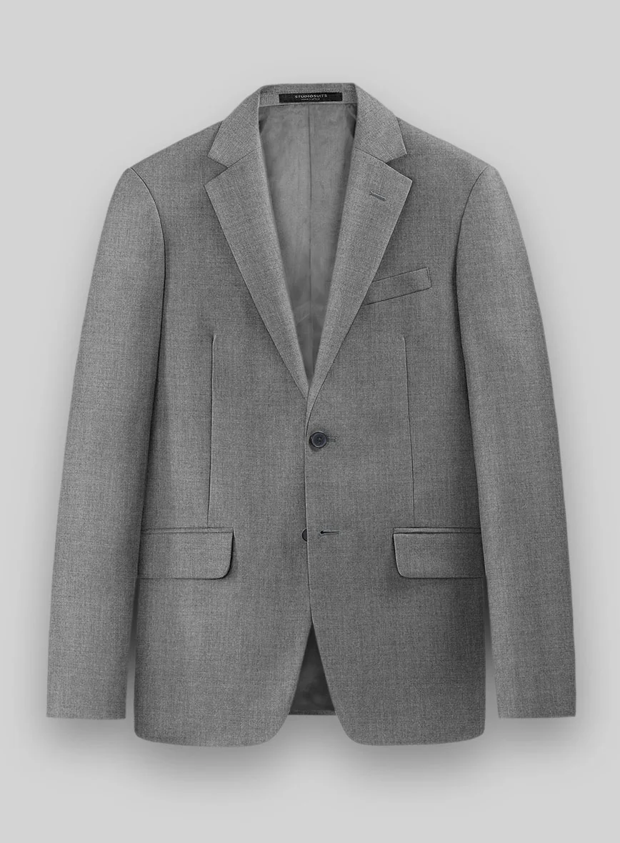 Hardy Minnis Gray Twill Wool Suit - Image 5