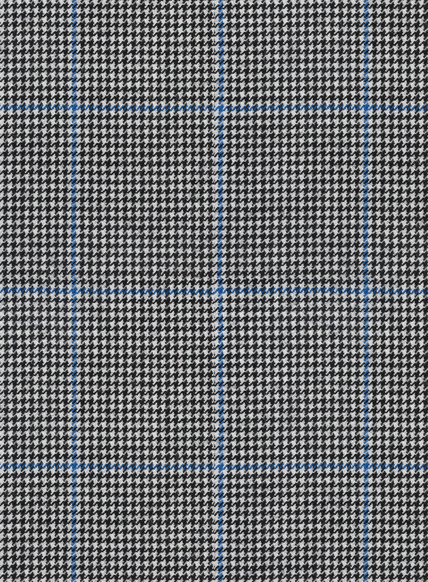 Hardy Minnis Houndstooth Check Wool Pant - Image 3