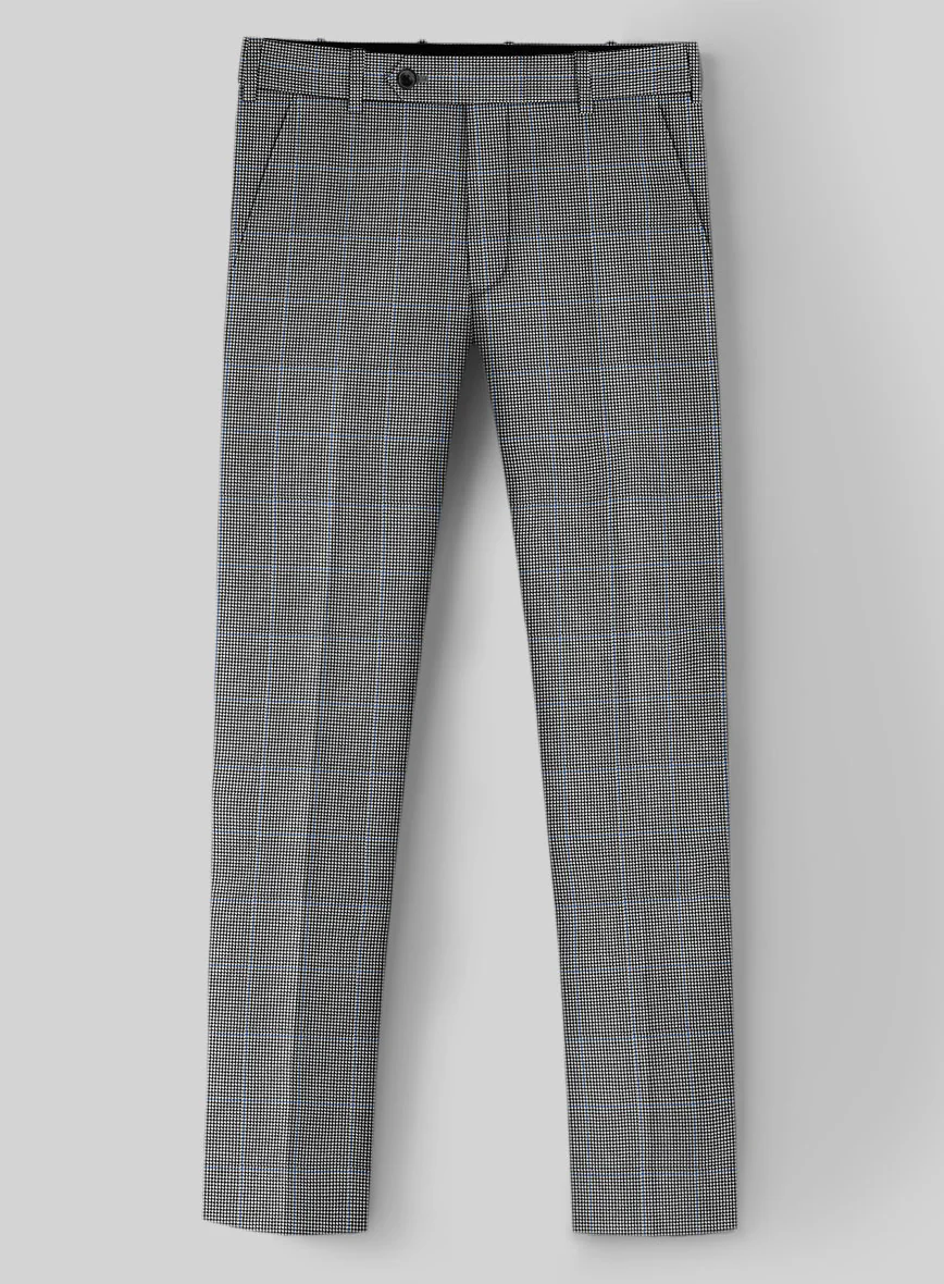 Hardy Minnis Houndstooth Check Wool Suit - Image 6