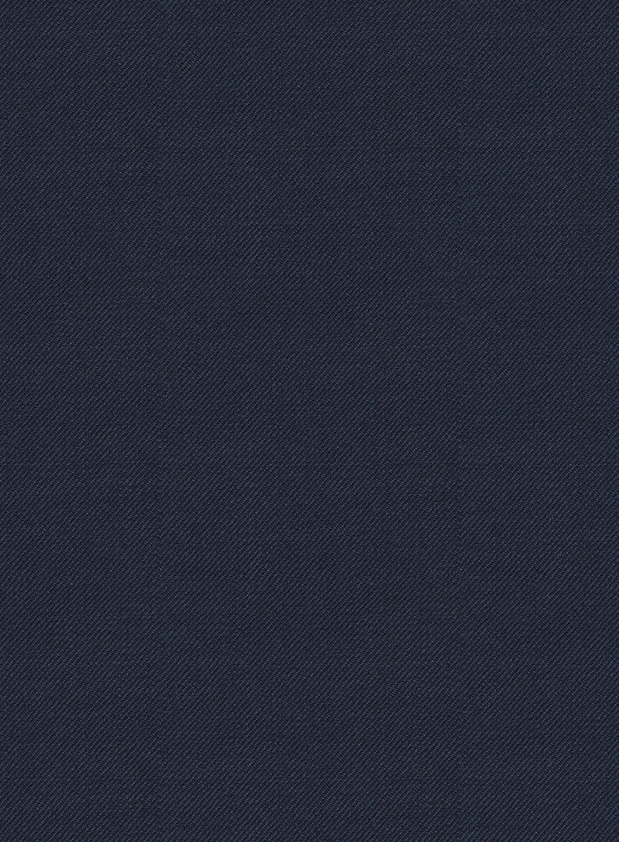 Hardy Minnis Mid Blue Twill Wool Jacket - Image 4