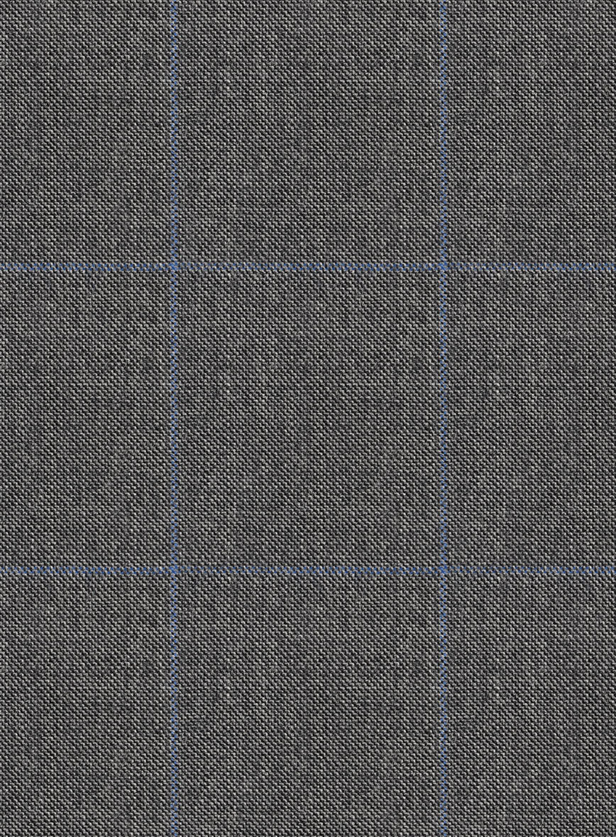 Hardy Minnis Pane Gray Wool Jacket - Image 4
