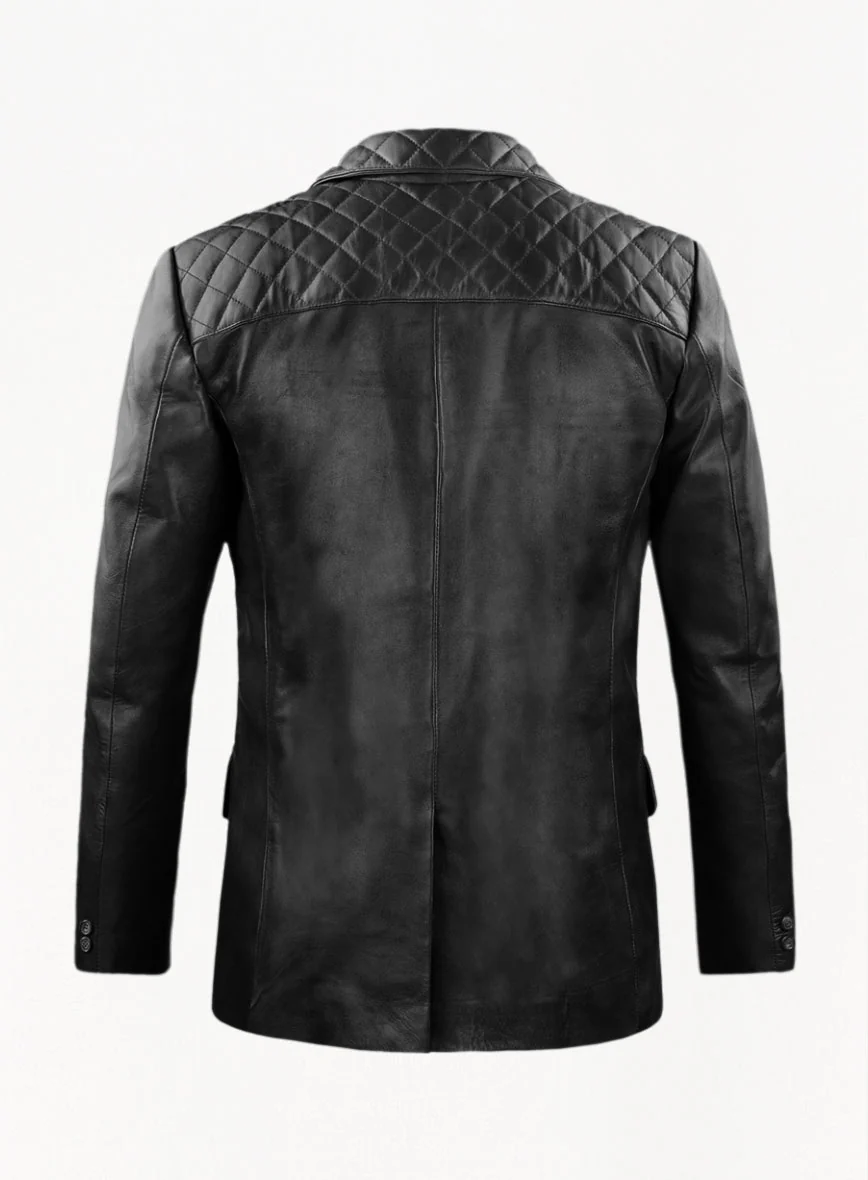 Harper Leather Blazer - Image 3