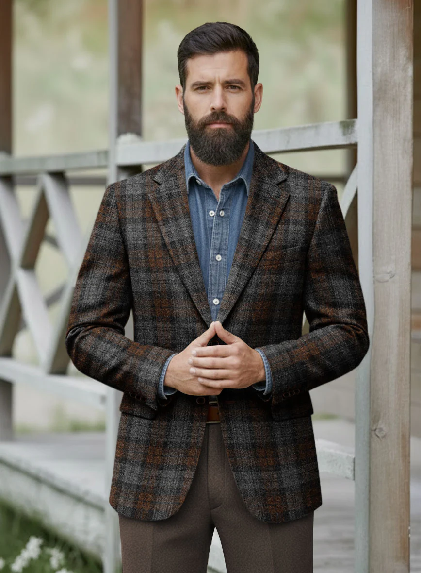 Harris Tweed Ashridge Tartan Jacket - Image 2