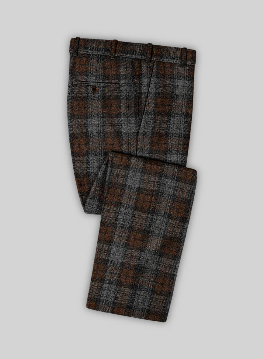 Harris Tweed Ashridge Tartan Pants - Image 2