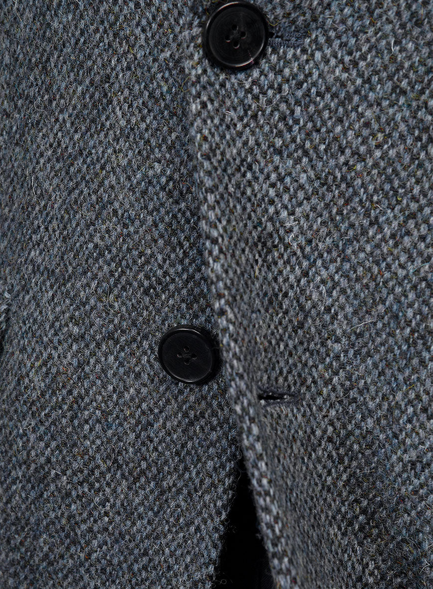 Harris Tweed Barley Blue Jacket - Image 2