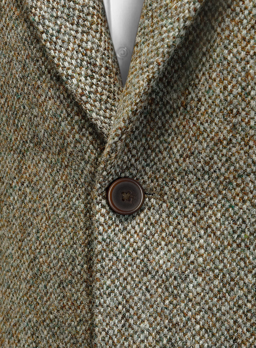 Harris Tweed Barley Brown Jacket - Image 4