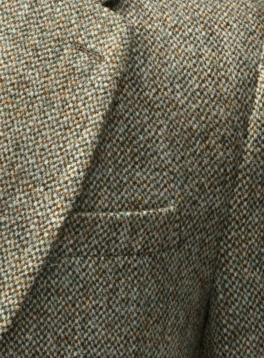 Harris Tweed Barley Brown Suit - Image 6