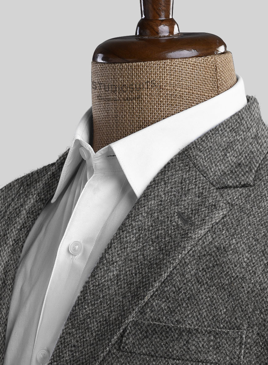 Harris Tweed Barley Gray Jacket - Image 3