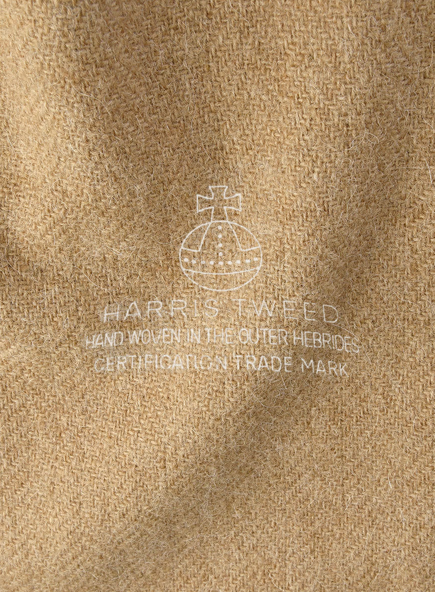 Harris Tweed Beige Herringbone Suit - Image 8