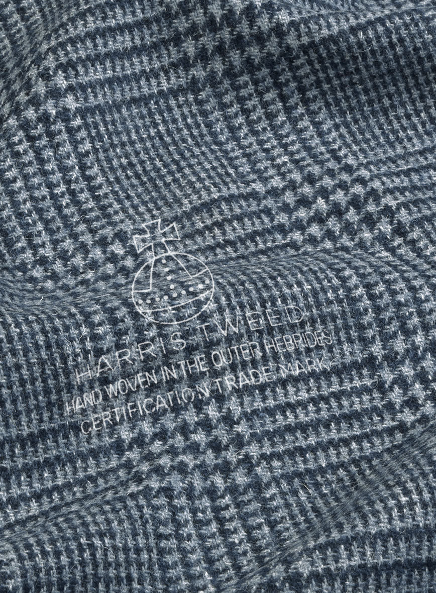 Harris Tweed Blue Glen Jacket - Image 3