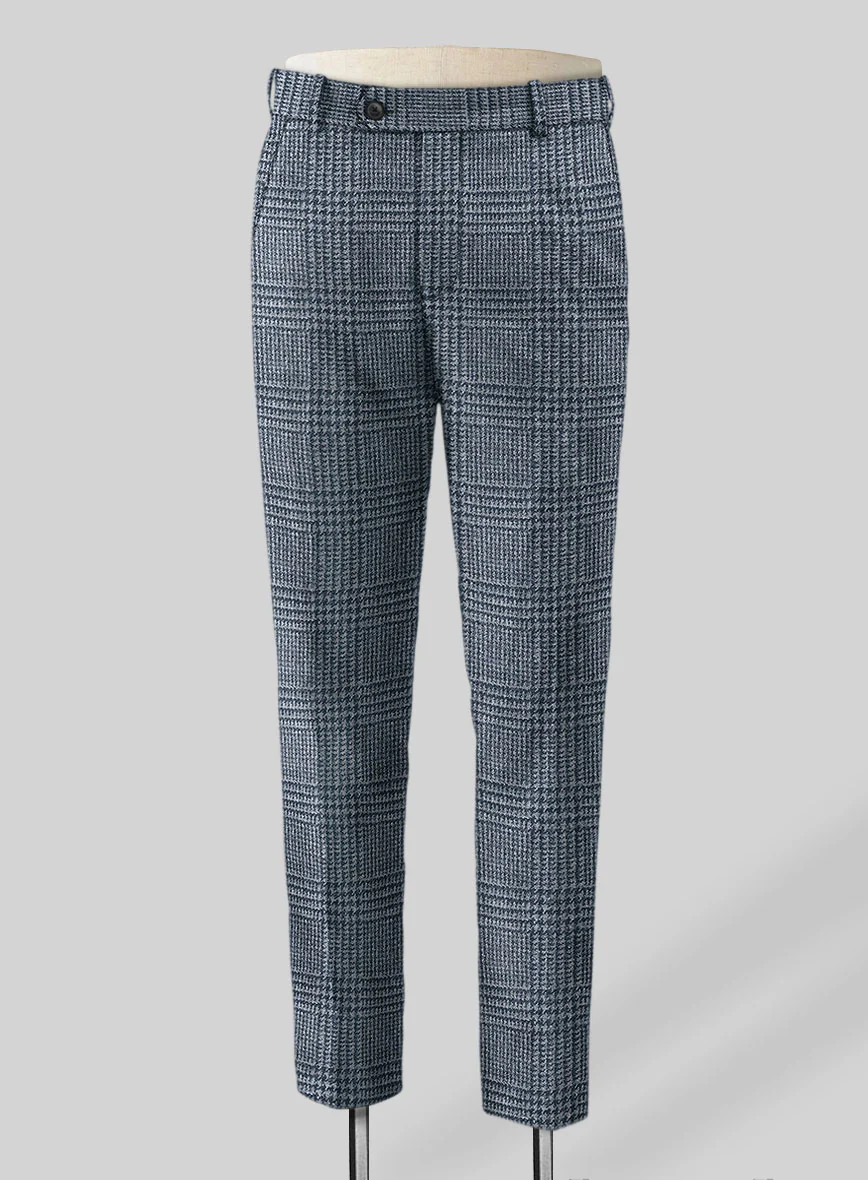 Harris Tweed Blue Glen Suit - Image 4