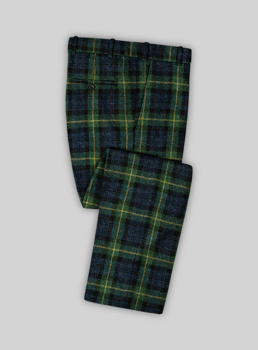 Harris Tweed Bluefern Tartan Suit - Image 5