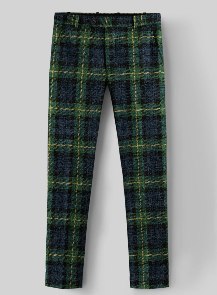 Harris Tweed Bluefern Tartan Suit - Image 6