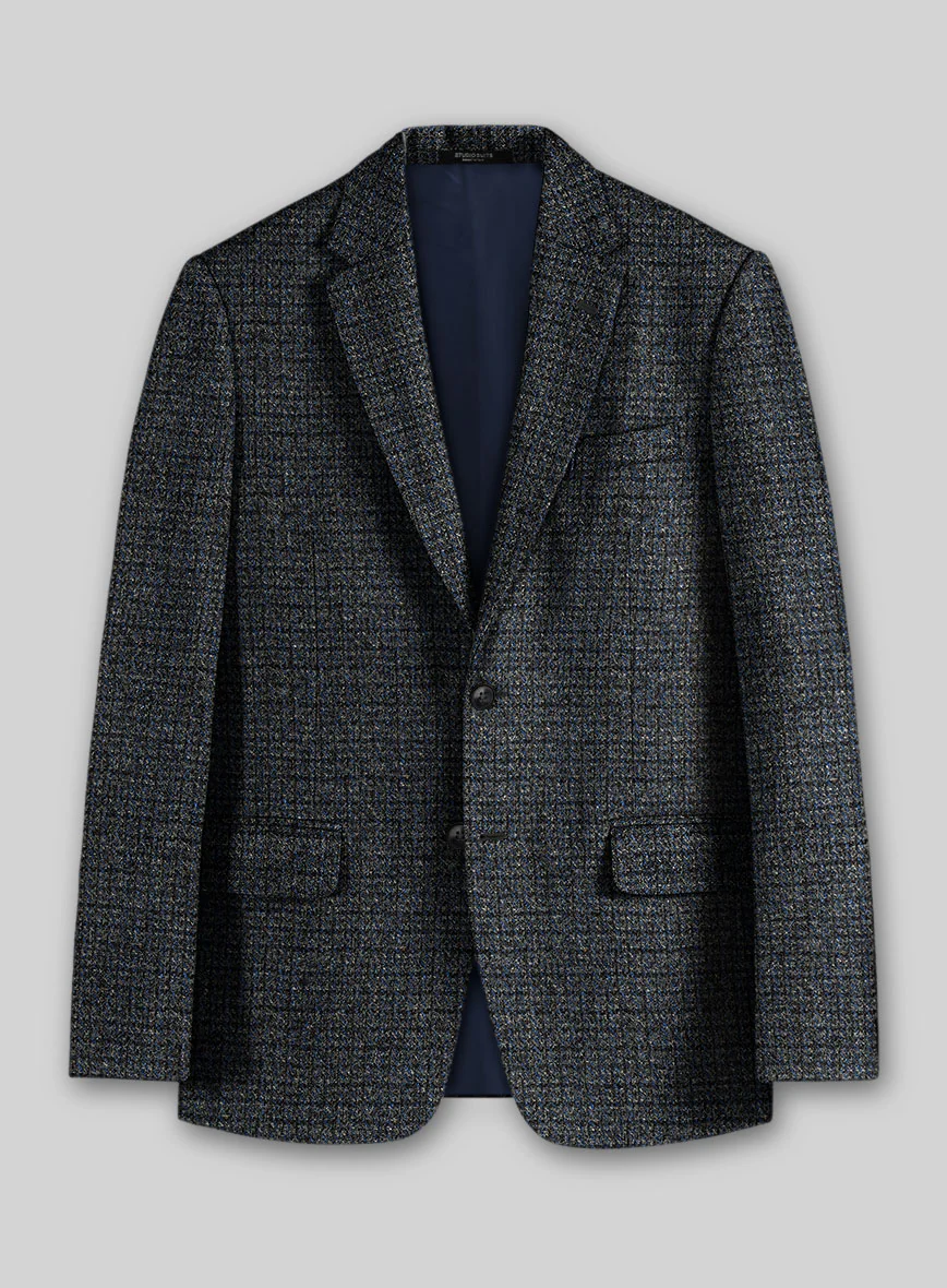 Harris Tweed Bluevale Hopsack Suit - Image 4