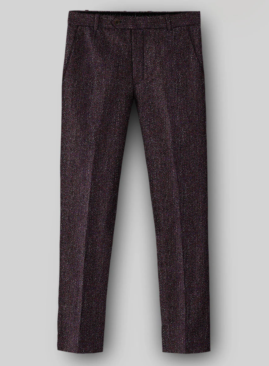 Harris Tweed Bramblewine Herringbone Suit - Image 5