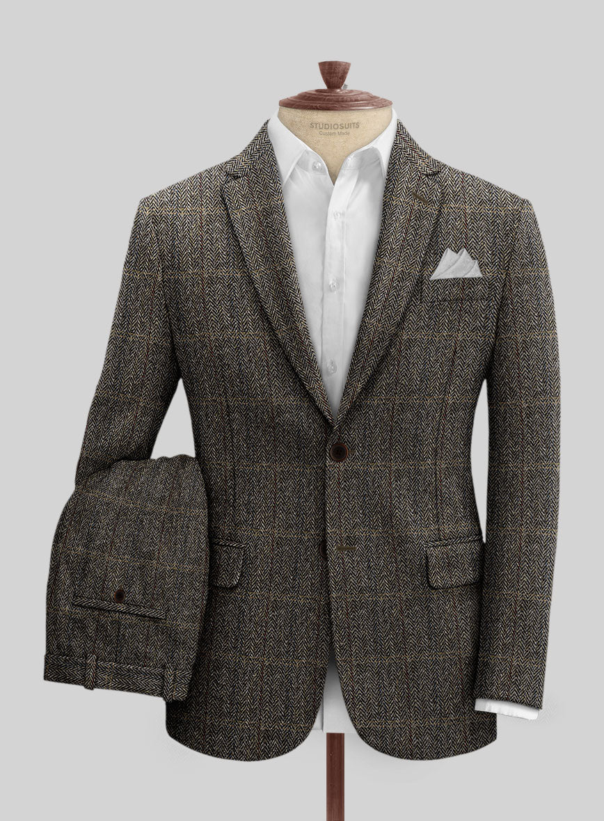 Harris Tweed Cairnrock Herringbone Suit - Image 2