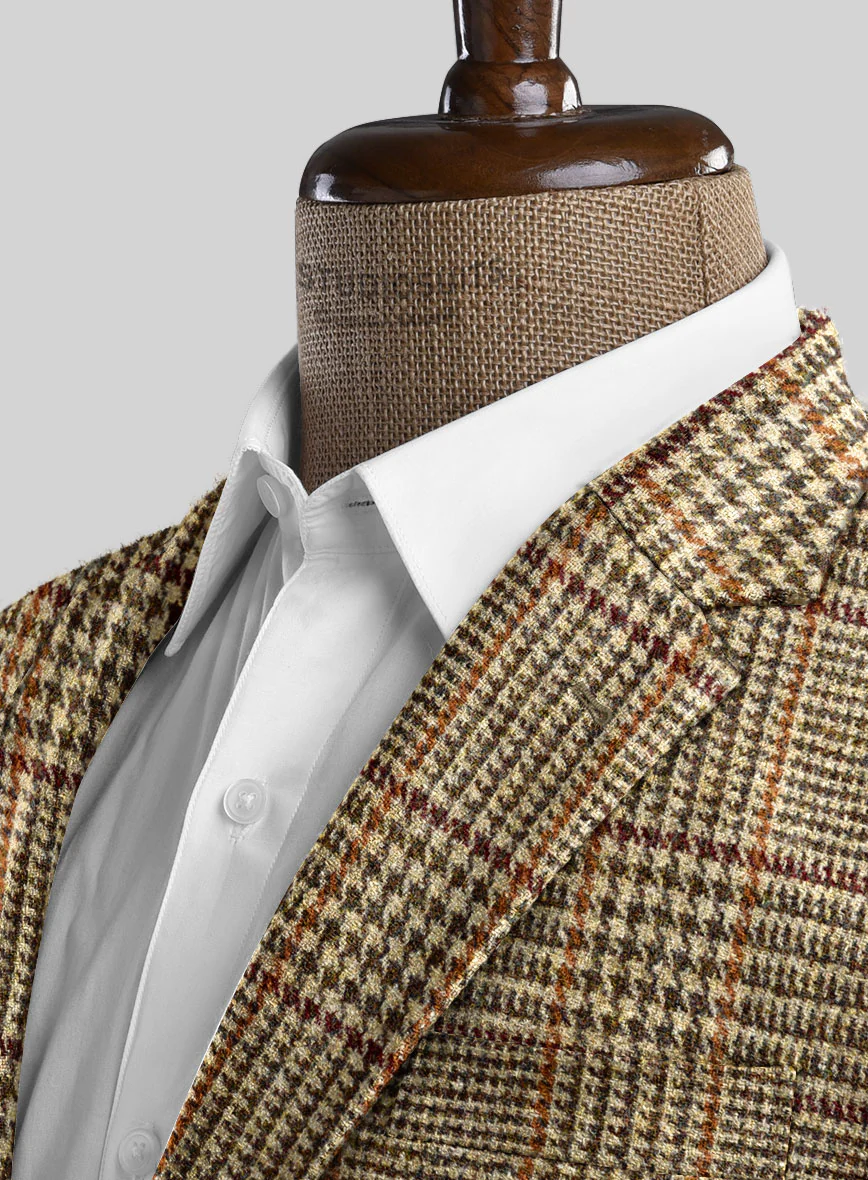 Harris Tweed Chestnut Glen Jacket - Image 3