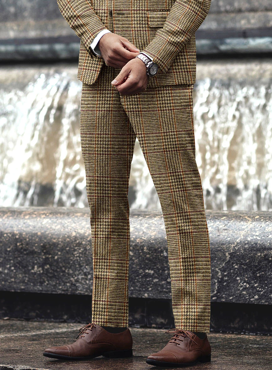 Harris Tweed Chestnut Glen Pants - Image 2